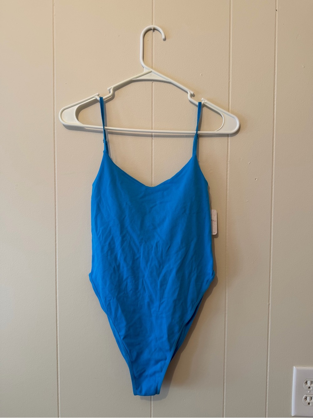 Free people intimates blue bodysuit
